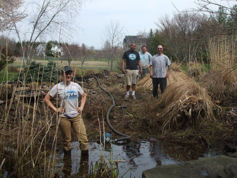 Backyard Ponds, LLC - Pond Cleaning